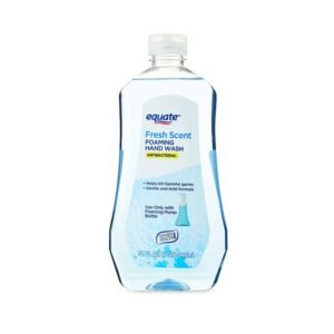 Equate Foaming Antibacterial Hand Wash, Fresh Scent, 32 fl oz
