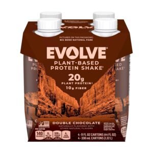 Real Plant-Powered Protein Shake - Double Chocolate - 4pk_44 fl oz